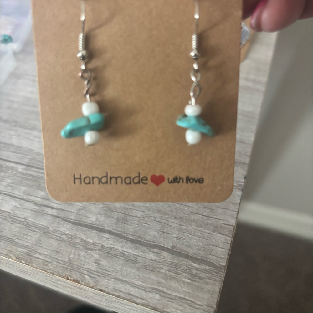 Stone Earrings - Picture 3 of 3